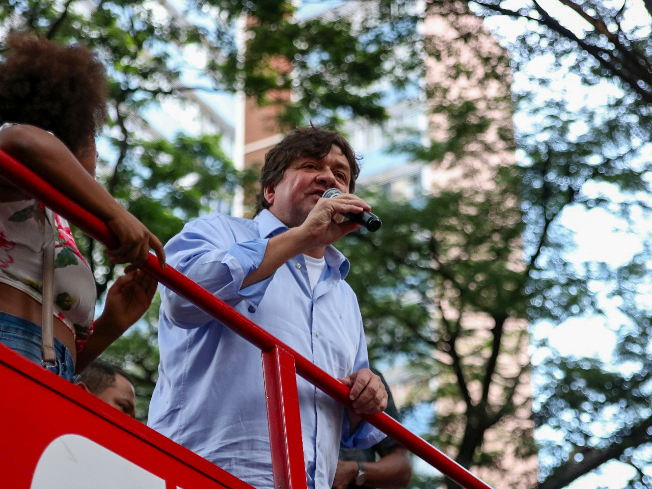 André Quintão em atuação