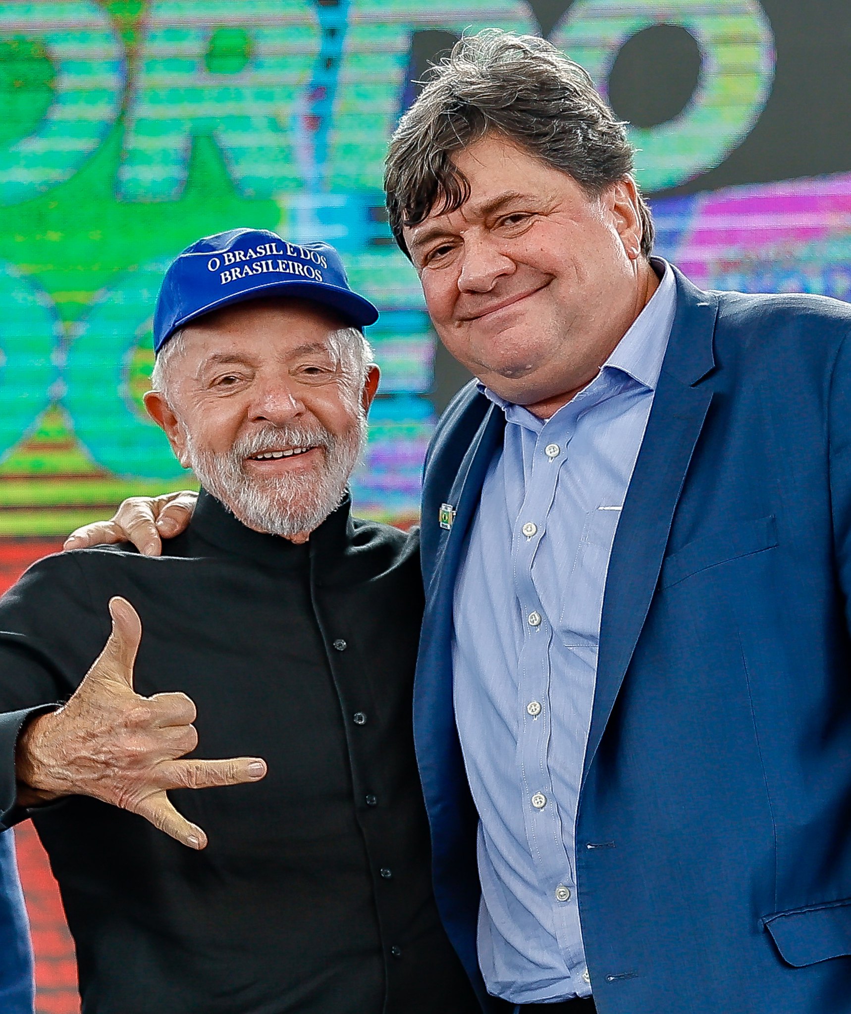 André Quintão com o presidente Lula