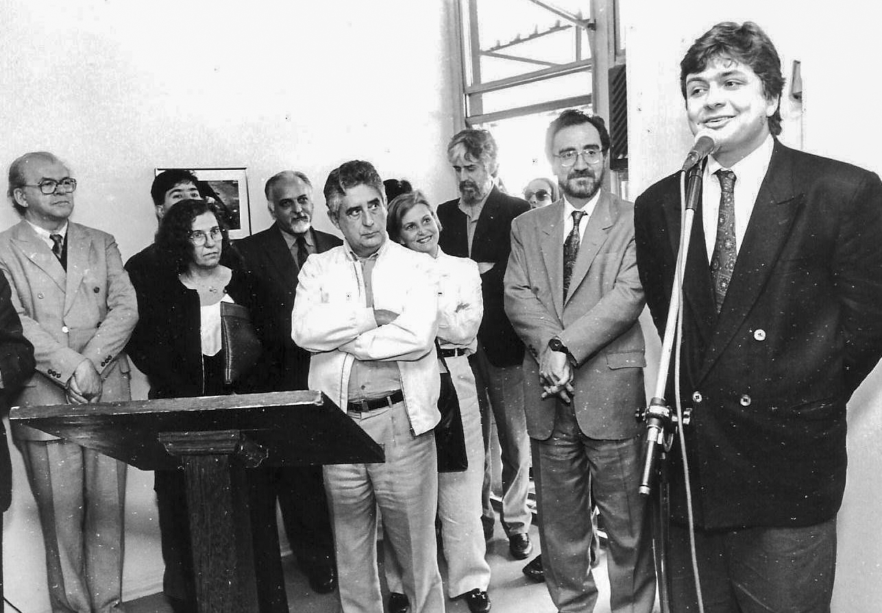 André Quintão na militância estudantil